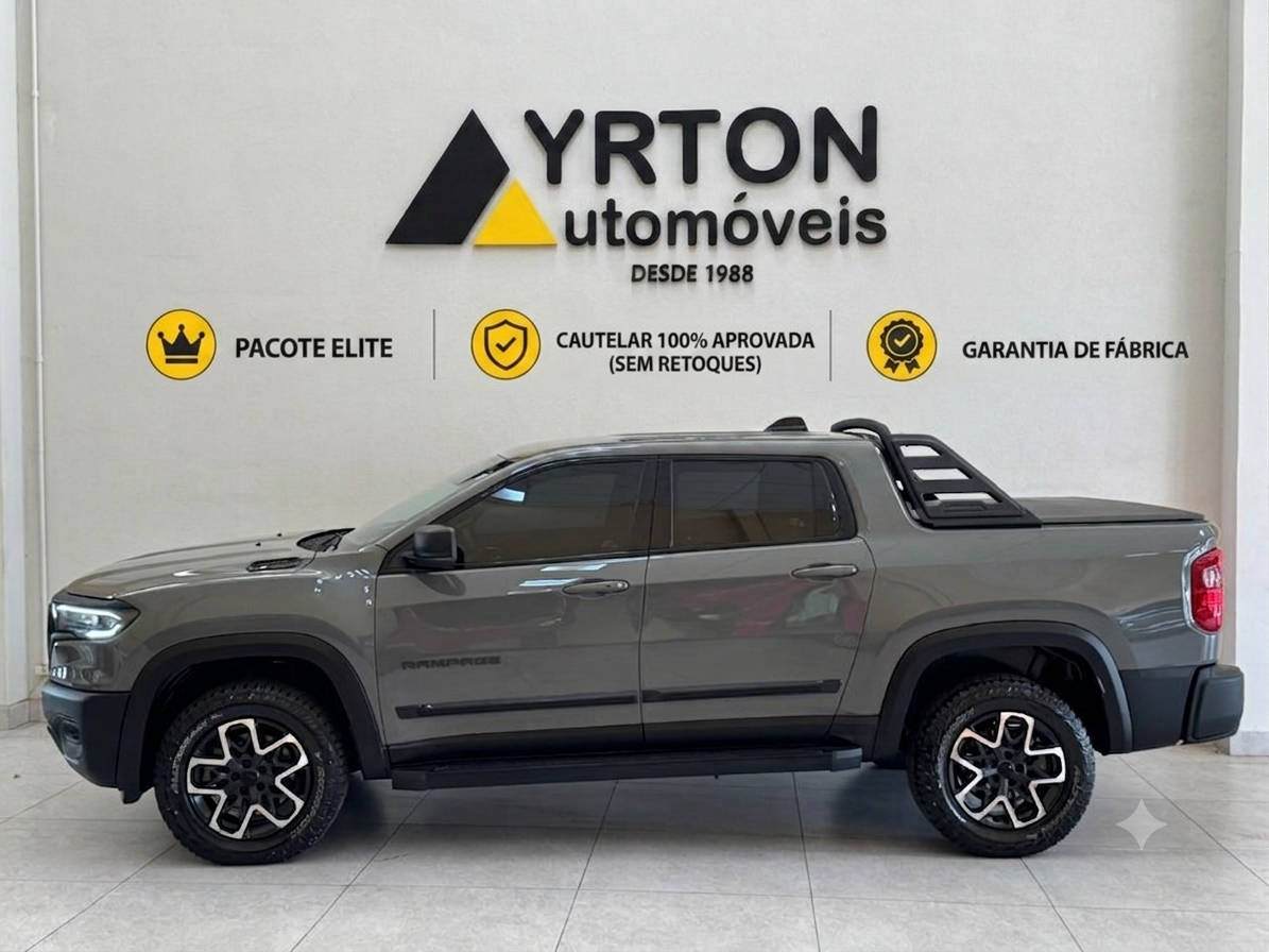 Ram Rampage 2.2 4p Rebel Turbo Diesel 4x4 Automático Cinza 2025 - Ayrton Automóveis