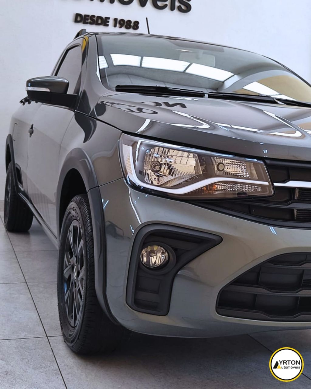 Volkswagen Saveiro 1.6 16v Flex Msi Trendline Cabine Simples Cinza 2025 - Ayrton Automóveis