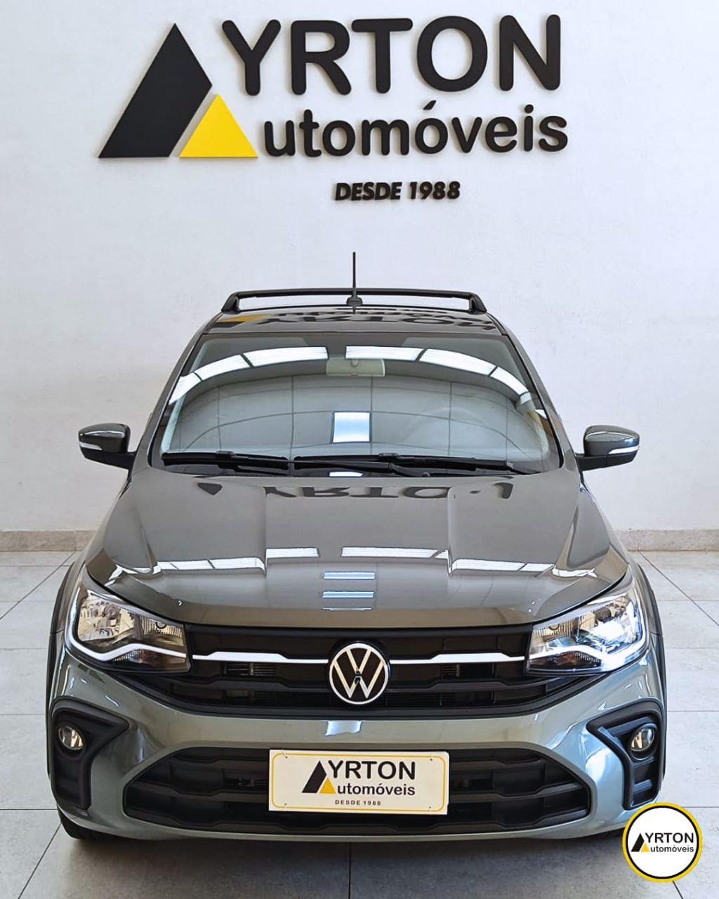 Volkswagen Saveiro 1.6 16v Flex Msi Trendline Cabine Simples Cinza 2025 - Ayrton Automóveis