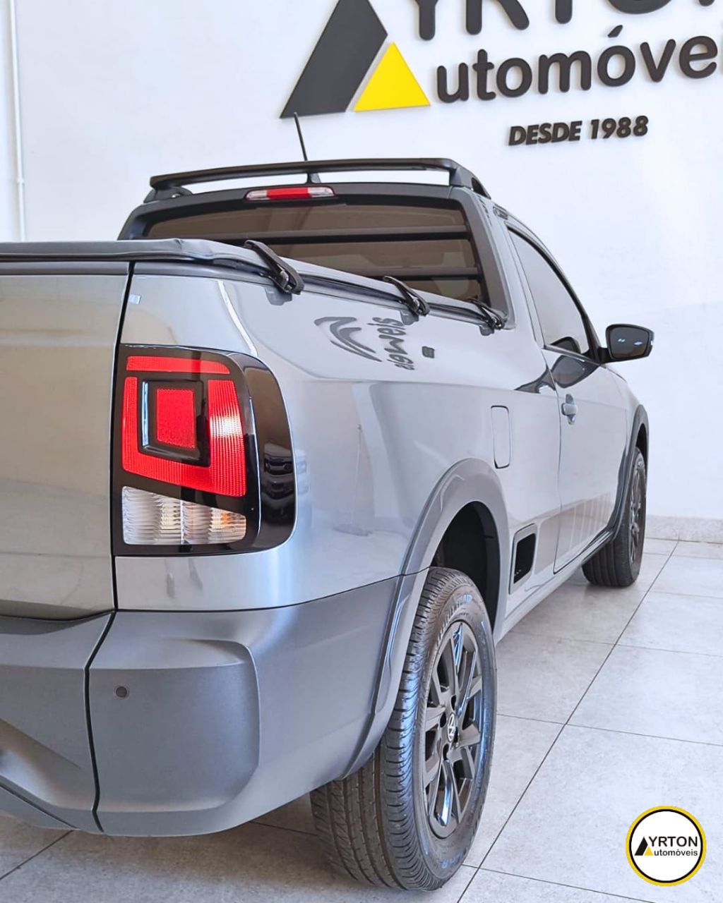 Volkswagen Saveiro 1.6 16v Flex Msi Trendline Cabine Simples Cinza 2025 - Ayrton Automóveis