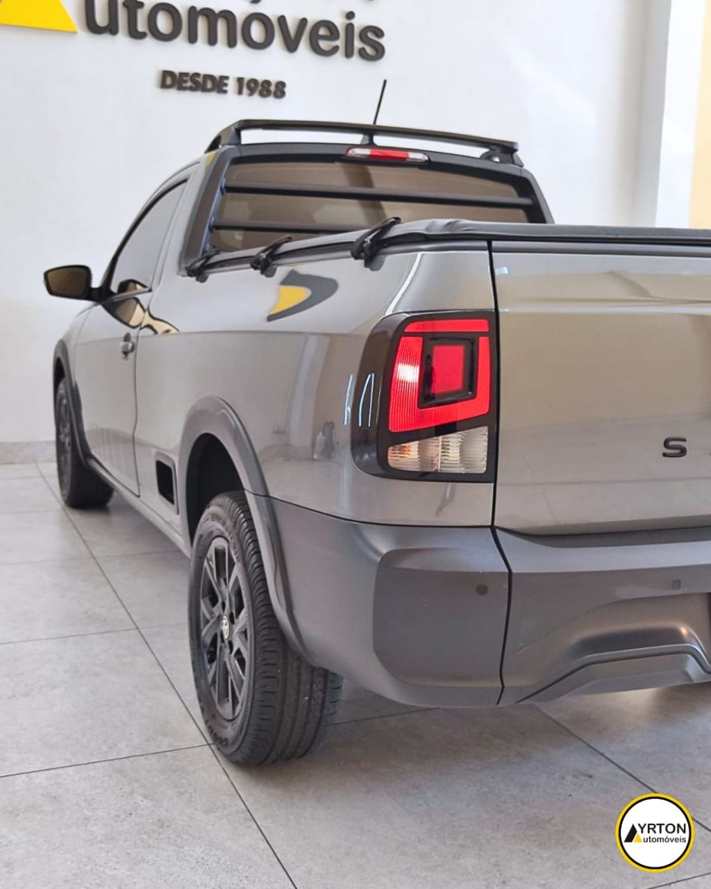 Volkswagen Saveiro 1.6 16v Flex Msi Trendline Cabine Simples Cinza 2025 - Ayrton Automóveis