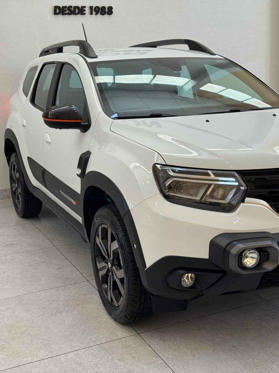 Renault Duster 1.3 16v 4p Iconic Turbo Tce Automático Cvt Branco 2025 - Ayrton Automóveis