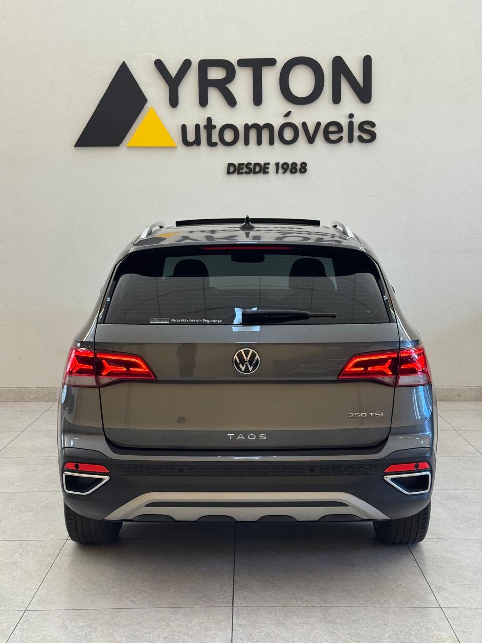 Volkswagen Taos 1.4 16v 4p Flex 250 Tsi Highline Automático Cinza 2023 - Ayrton Automóveis
