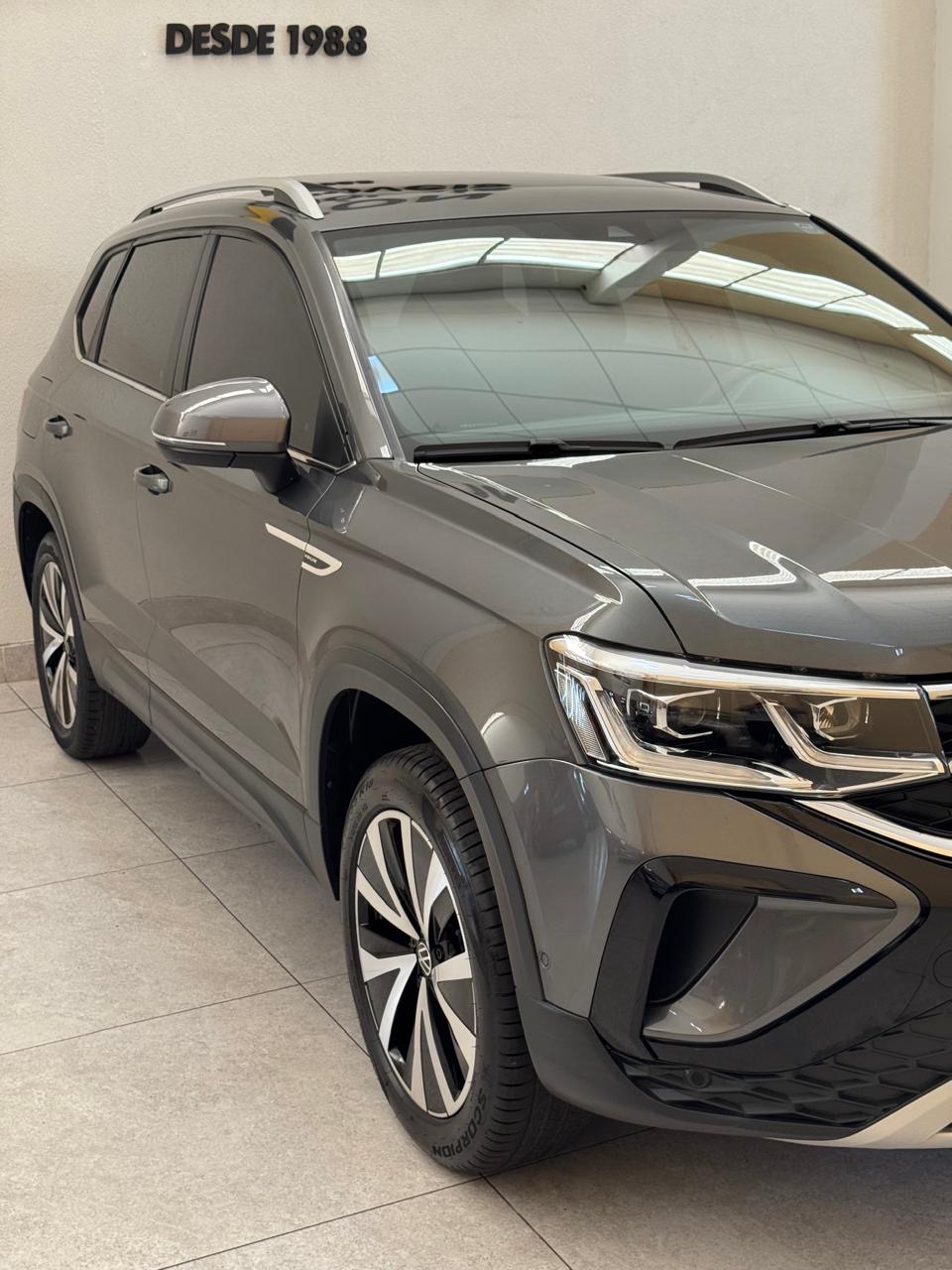 Volkswagen Taos 1.4 16v 4p Flex 250 Tsi Highline Automático Cinza 2023 - Ayrton Automóveis