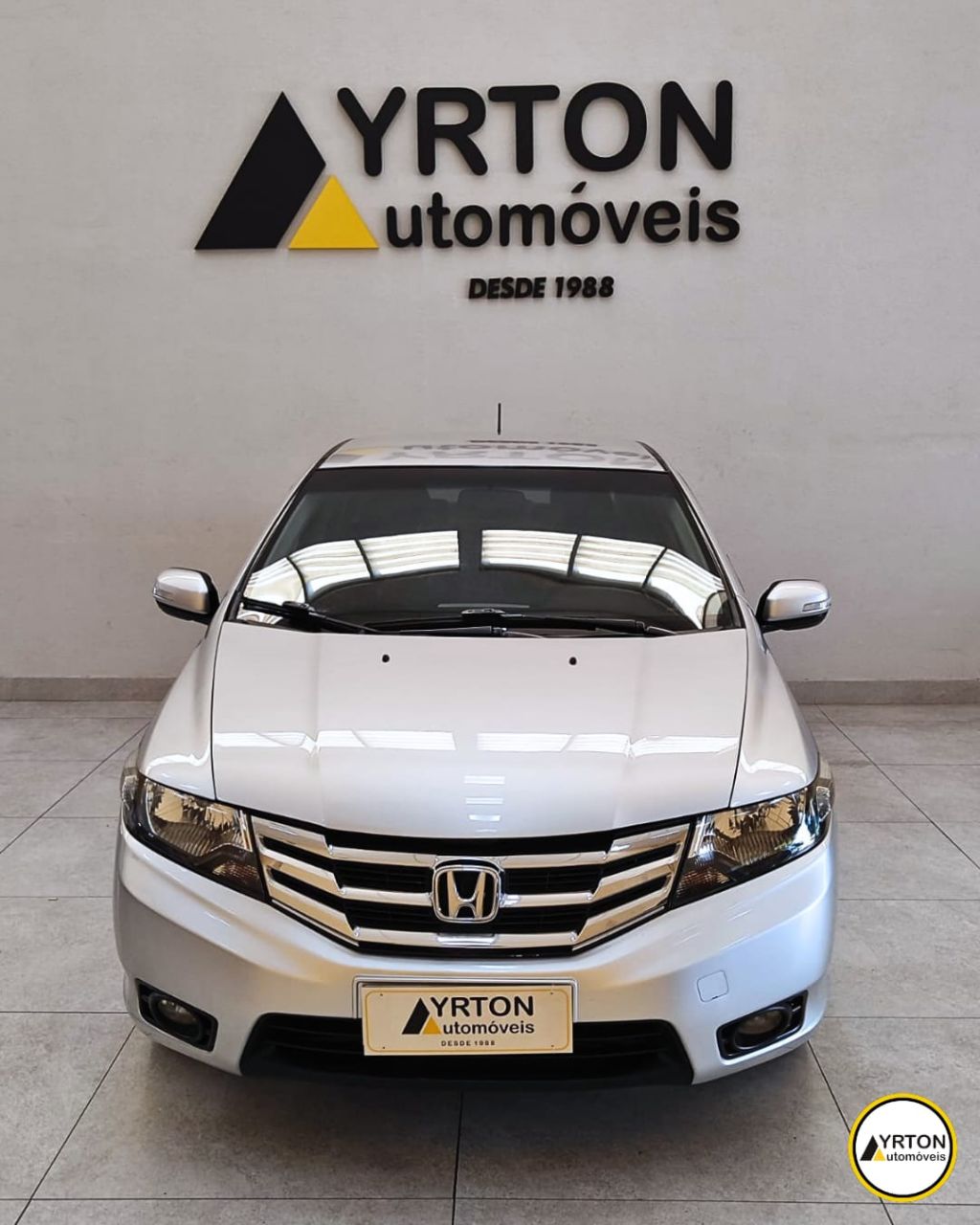 Honda City Sedan 1.5 16v 4p Ex Flex Automático Prata 2014 - Ayrton Automóveis