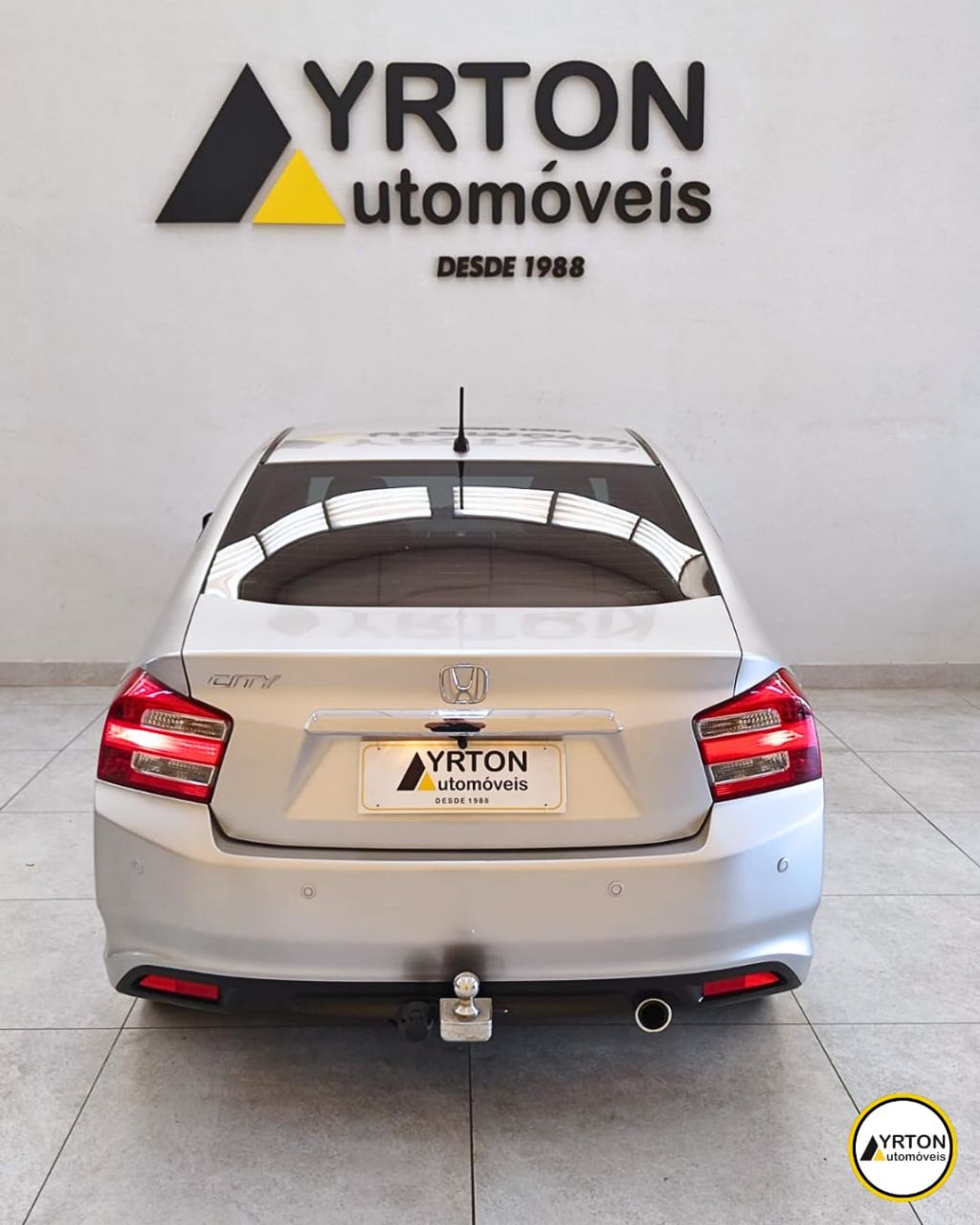 Honda City Sedan 1.5 16v 4p Ex Flex Automático Prata 2014 - Ayrton Automóveis