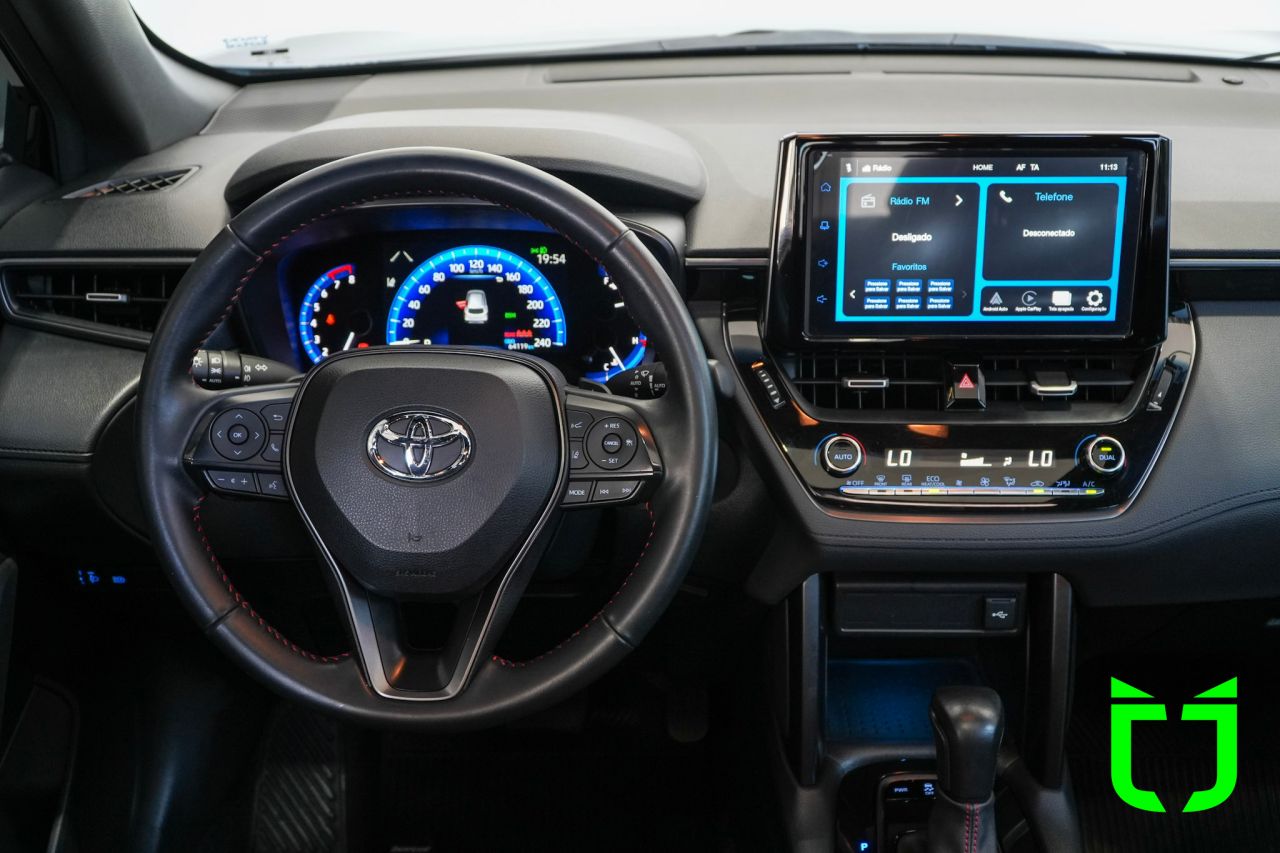 Toyota Corolla Cross 2.0 16V 4P FLEX VVT-IE GR-SPORT DIRECT SHIFT AUTOMÁTICO CVT 2023 Preto - foto 18