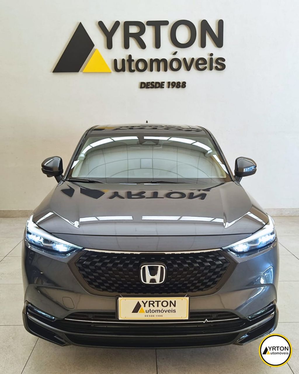Honda Hr-v 1.5 16v 4p Flex Touring Turbo Automático Cvt Cinza 2025 - Ayrton Automóveis