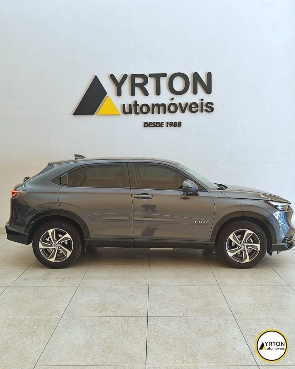 Honda Hr-v 1.5 16v 4p Flex Touring Turbo Automático Cvt Cinza 2025 - Ayrton Automóveis