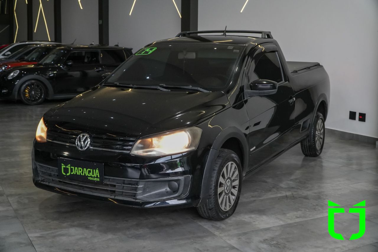Volkswagen Saveiro 1.6 G6 TREND FLEX 2014 Preto - foto 3