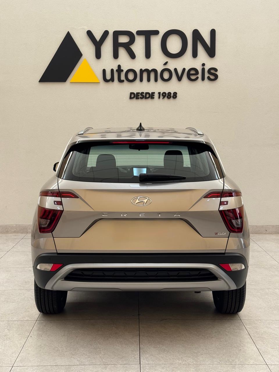 Hyundai Creta 1.0 12v 4p Flex Tgdi Turbo Limited Automático Prata 2024 - Ayrton Automóveis