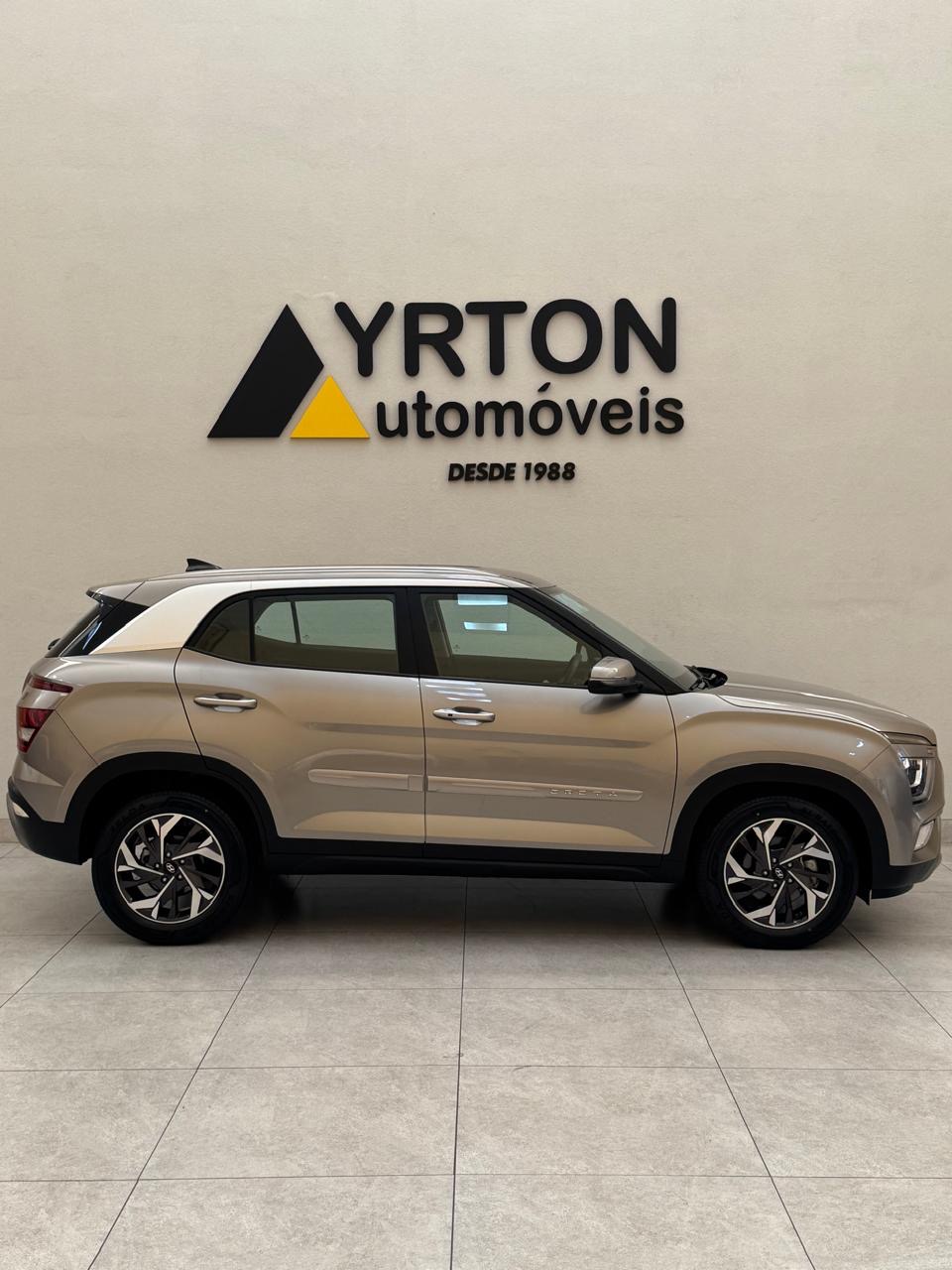 Hyundai Creta 1.0 12v 4p Flex Tgdi Turbo Limited Automático Prata 2024 - Ayrton Automóveis