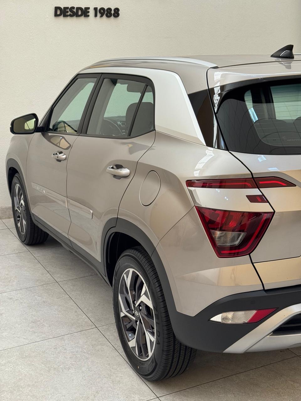 Hyundai Creta 1.0 12v 4p Flex Tgdi Turbo Limited Automático Prata 2024 - Ayrton Automóveis
