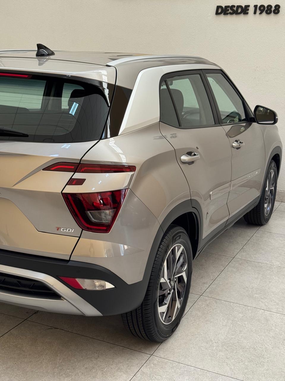Hyundai Creta 1.0 12v 4p Flex Tgdi Turbo Limited Automático Prata 2024 - Ayrton Automóveis