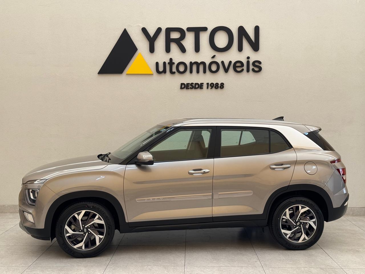 Hyundai Creta 1.0 12v 4p Flex Tgdi Turbo Limited Automático Prata 2024 - Ayrton Automóveis