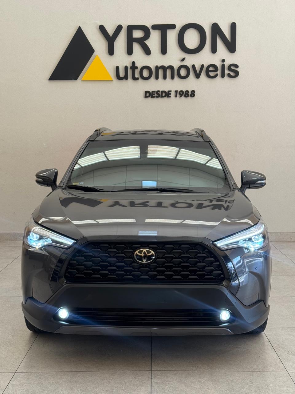 Toyota Corolla Cross 2.0 16v 4p Flex Vvt-ie Xre Direct Shift Automático Cvt Cinza 2023 - Ayrton Automóveis