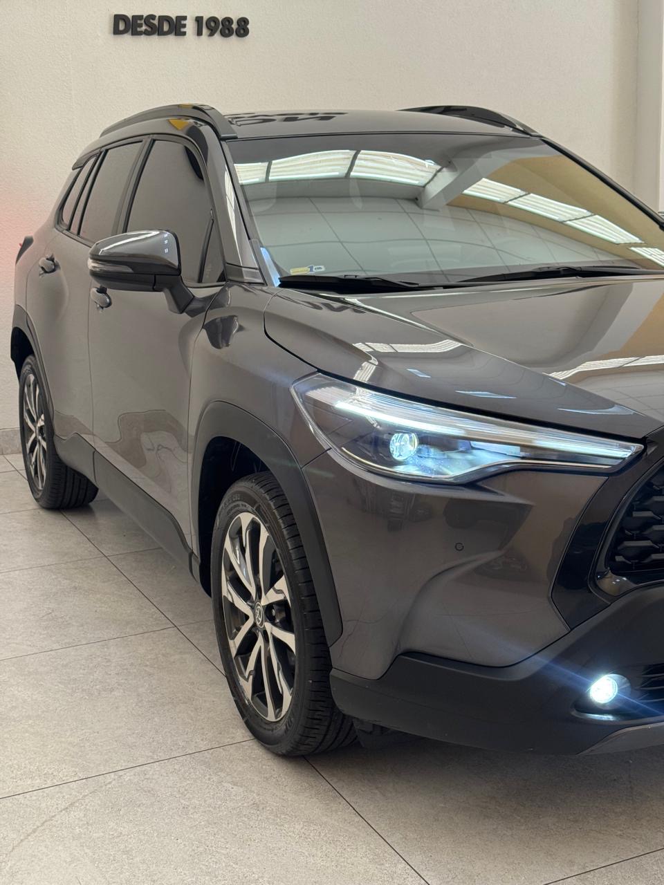 Toyota Corolla Cross 2.0 16v 4p Flex Vvt-ie Xre Direct Shift Automático Cvt Cinza 2023 - Ayrton Automóveis