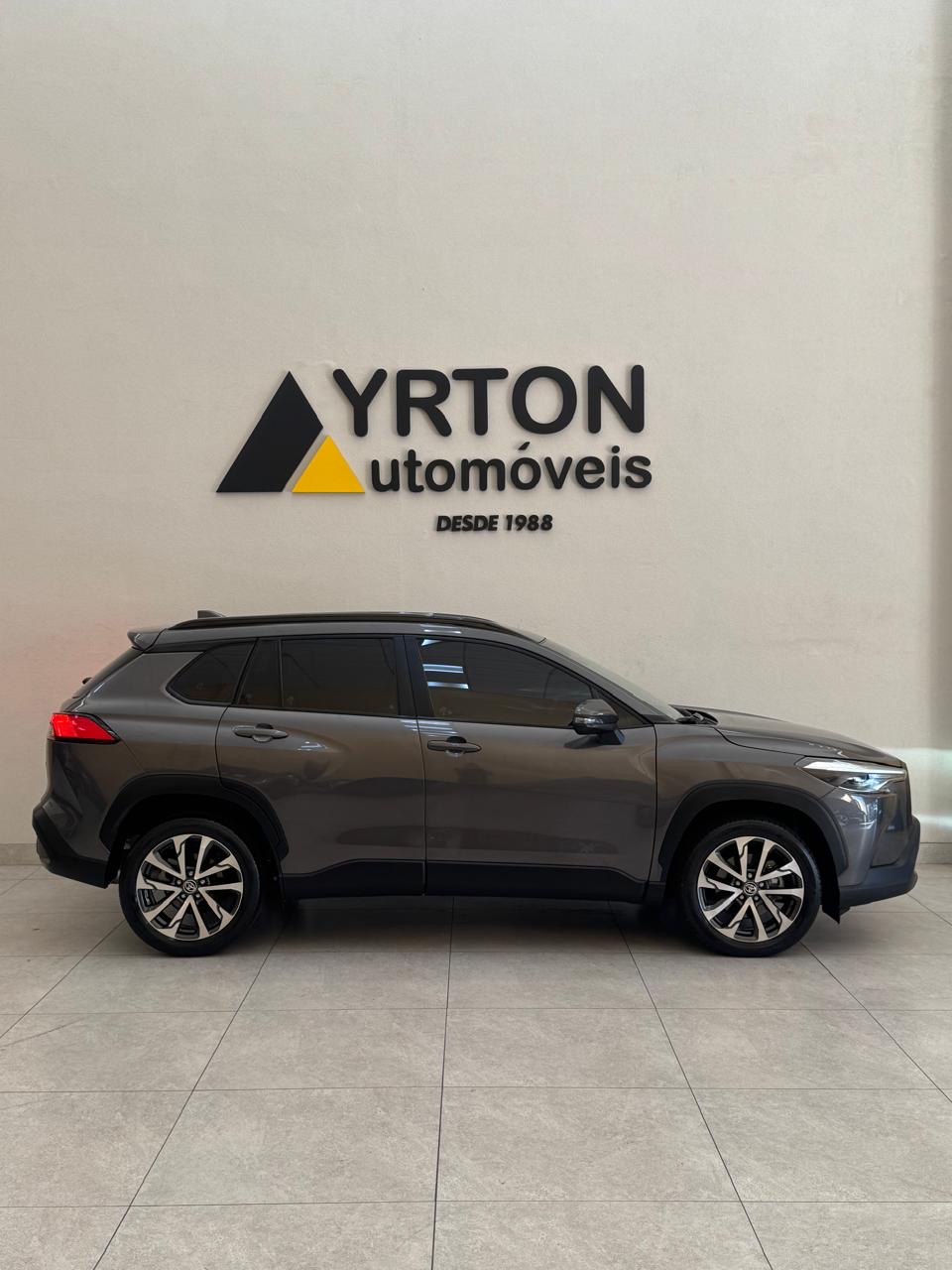 Toyota Corolla Cross 2.0 16v 4p Flex Vvt-ie Xre Direct Shift Automático Cvt Cinza 2023 - Ayrton Automóveis