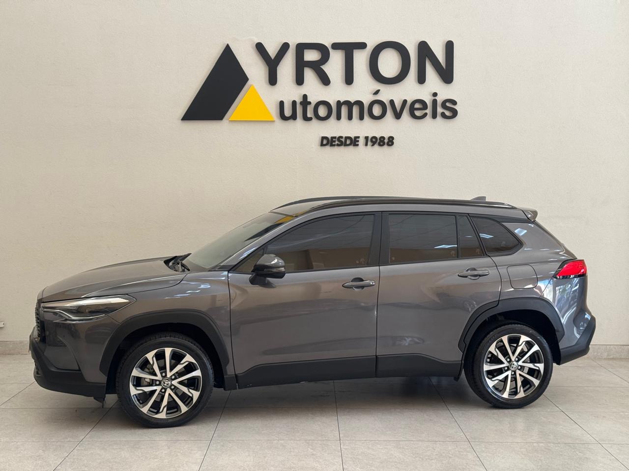 Toyota Corolla Cross 2.0 16v 4p Flex Vvt-ie Xre Direct Shift Automático Cvt Cinza 2023 - Ayrton Automóveis