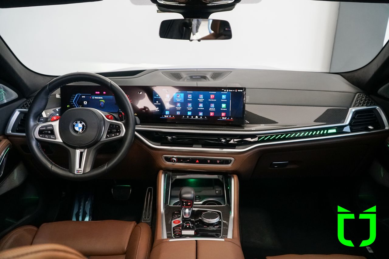 Bmw X6 4.4 V8 32V 4P M COMPETITION BI-TURBO AUTOMÁTICO 2024 Azul - foto 8