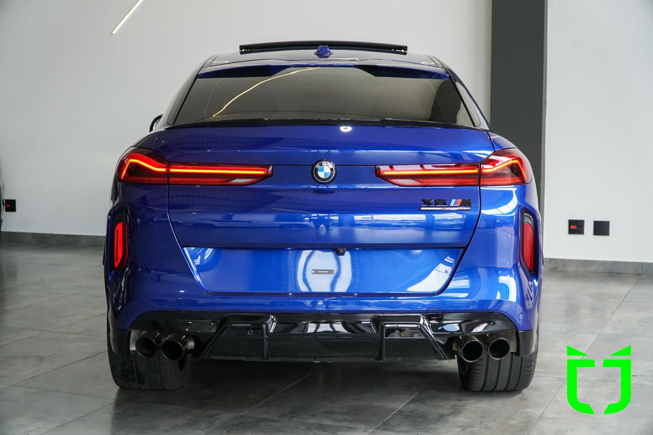 Bmw X6 4.4 V8 32V 4P M COMPETITION BI-TURBO AUTOMÁTICO 2024 Azul - foto 6