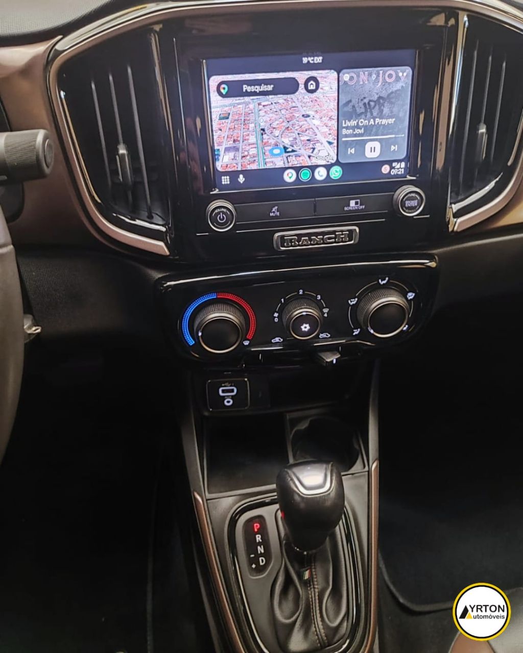 Fiat Strada 1.3 Firefly Flex Ranch Cabine Dupla Automático Cvt Cinza 2022 - Ayrton Automóveis