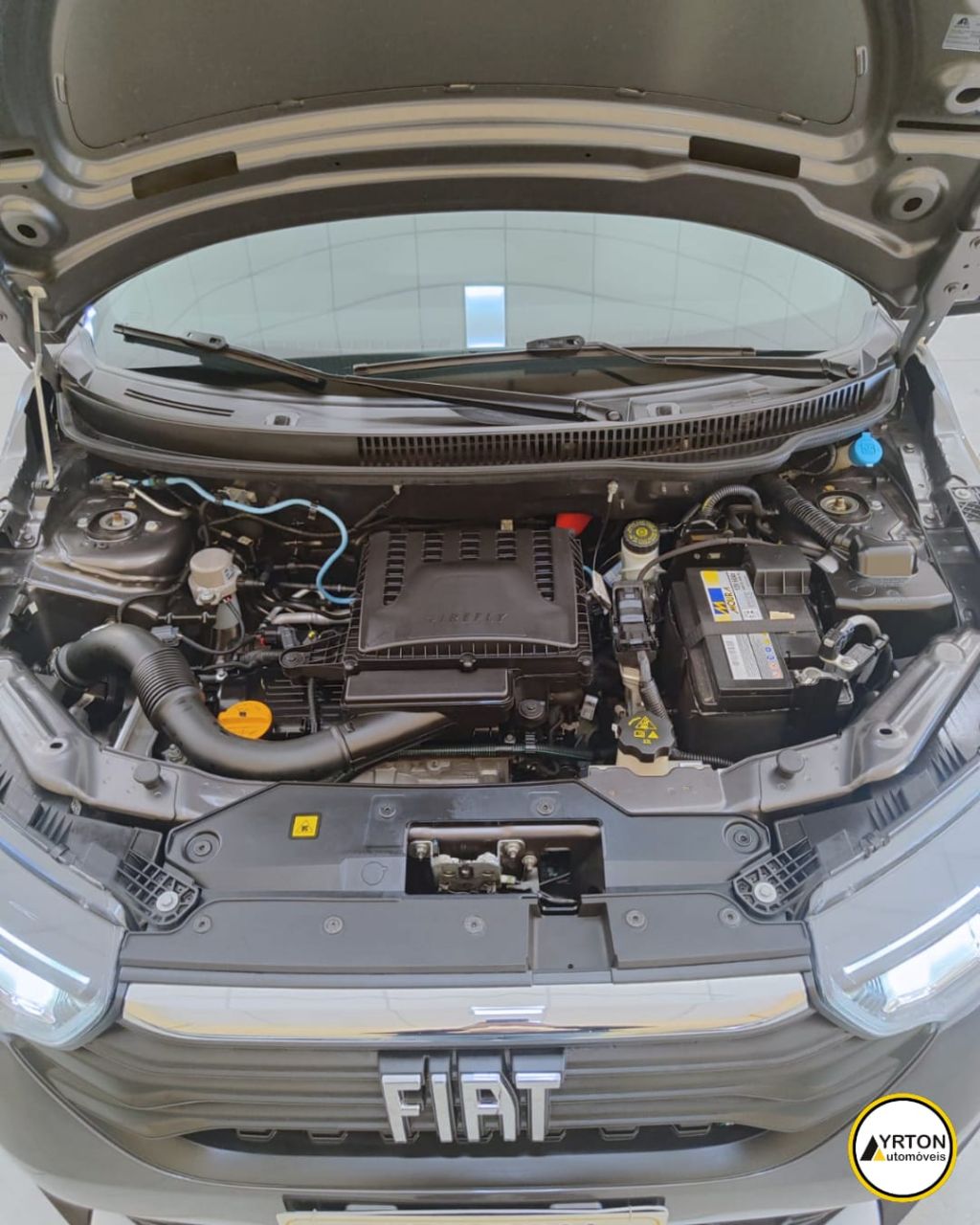 Fiat Strada 1.3 Firefly Flex Ranch Cabine Dupla Automático Cvt Cinza 2022 - Ayrton Automóveis