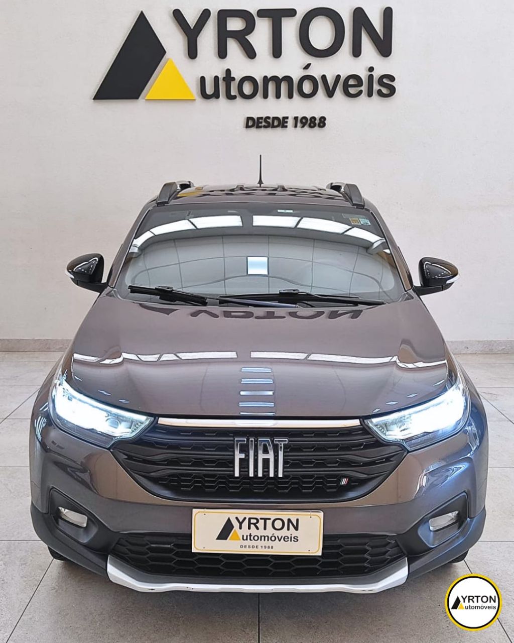 Fiat Strada 1.3 Firefly Flex Ranch Cabine Dupla Automático Cvt Cinza 2022 - Ayrton Automóveis