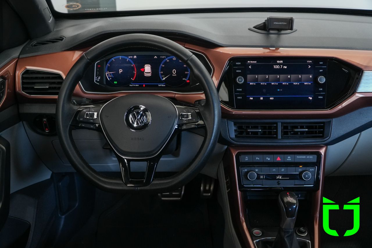 Volkswagen T-Cross 1.4 4P 250 TSI FLEX HIGHLINE AUTOMÁTICO 2020 Marrom - foto 18