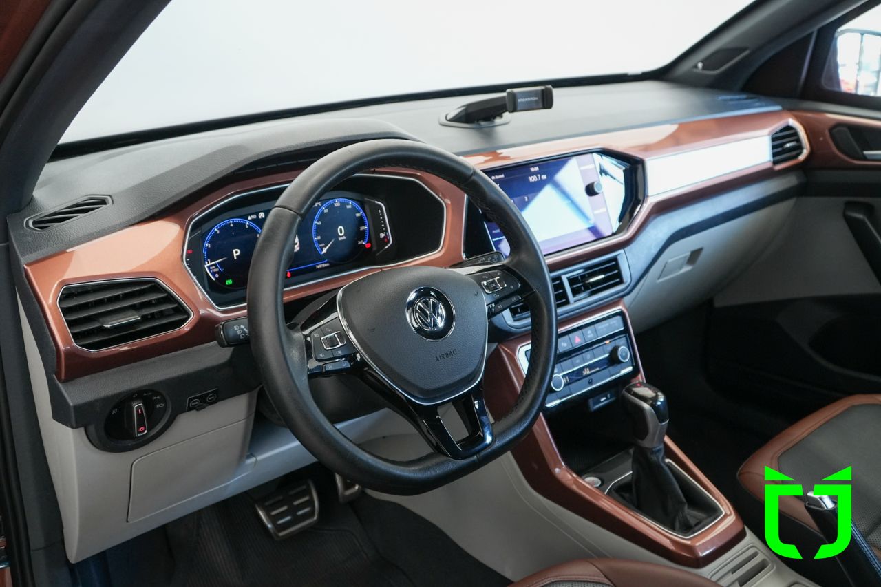 Volkswagen T-Cross 1.4 4P 250 TSI FLEX HIGHLINE AUTOMÁTICO 2020 Marrom - foto 17