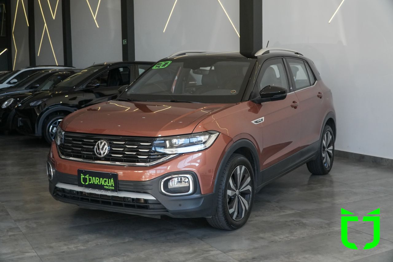 Volkswagen T-Cross 1.4 4P 250 TSI FLEX HIGHLINE AUTOMÁTICO 2020 Marrom - foto 3
