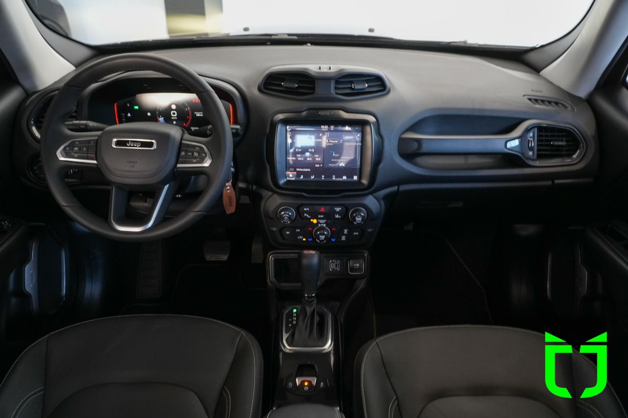 Jeep Renegade 1.3 16V 4P FLEX T270 LONGITUDE TURBO AUTOMÁTICO 2025 Preto - foto 9