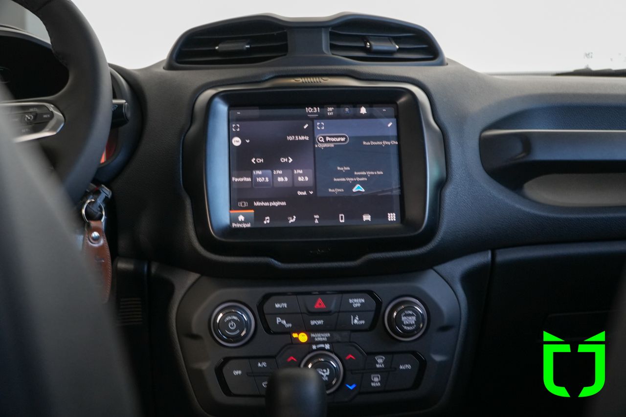 Jeep Renegade 1.3 16V 4P FLEX T270 LONGITUDE TURBO AUTOMÁTICO 2025 Preto - foto 15