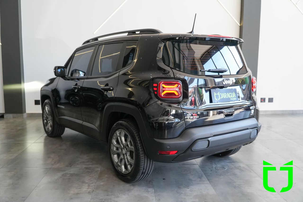 Jeep Renegade 1.3 16V 4P FLEX T270 LONGITUDE TURBO AUTOMÁTICO 2025 Preto - foto 4