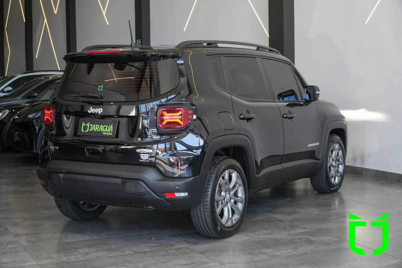 Jeep Renegade 1.3 16V 4P FLEX T270 LONGITUDE TURBO AUTOMÁTICO 2025 Preto - foto 6