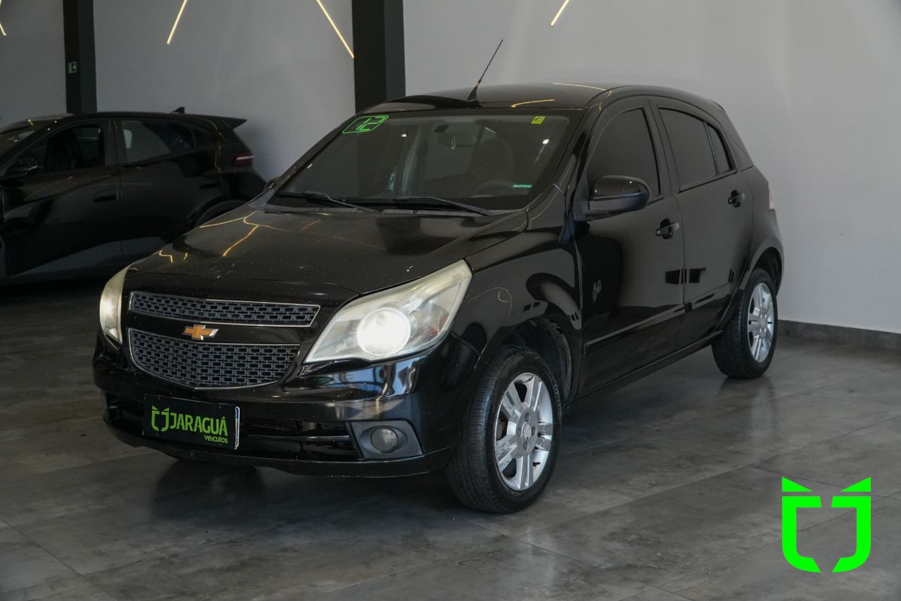 Chevrolet Agile 1.4 4P LTZ FLEX 2012 Preto - foto 3