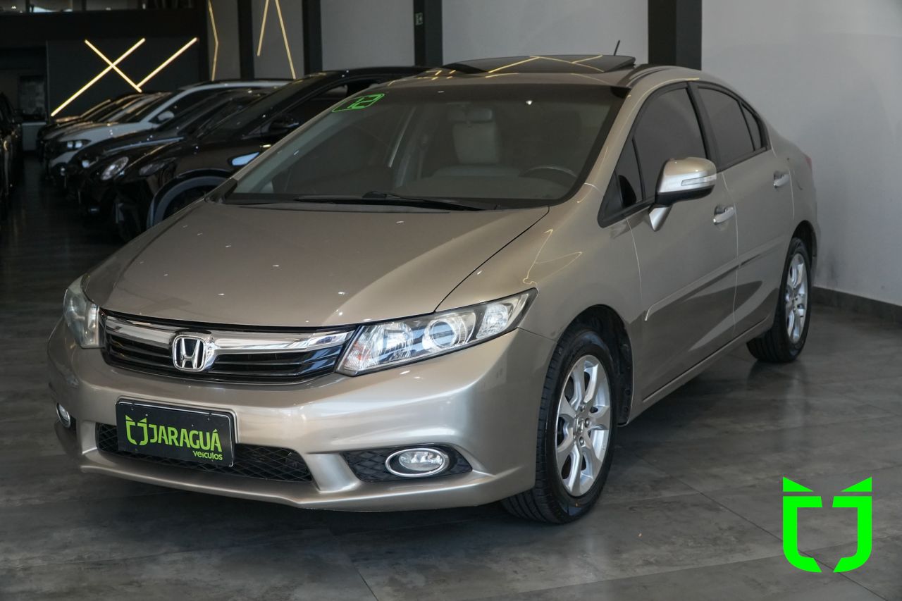 Honda Civic 1.8 16V 4P FLEX EXS AUTOMÁTICO 2012 Dourado - foto 3