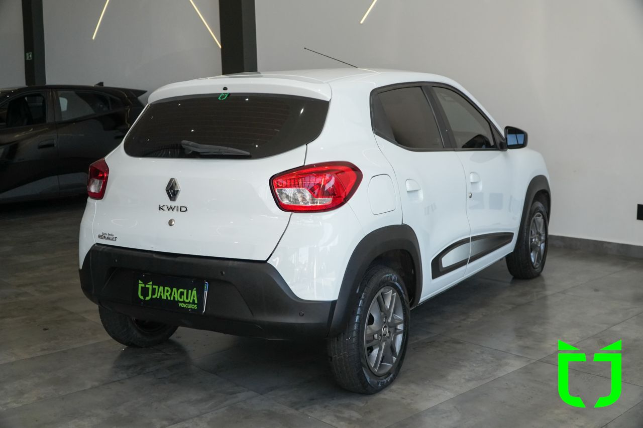 Renault Kwid 1.0 12V 4P SCE FLEX INTENSE 2018 Branco - foto 6