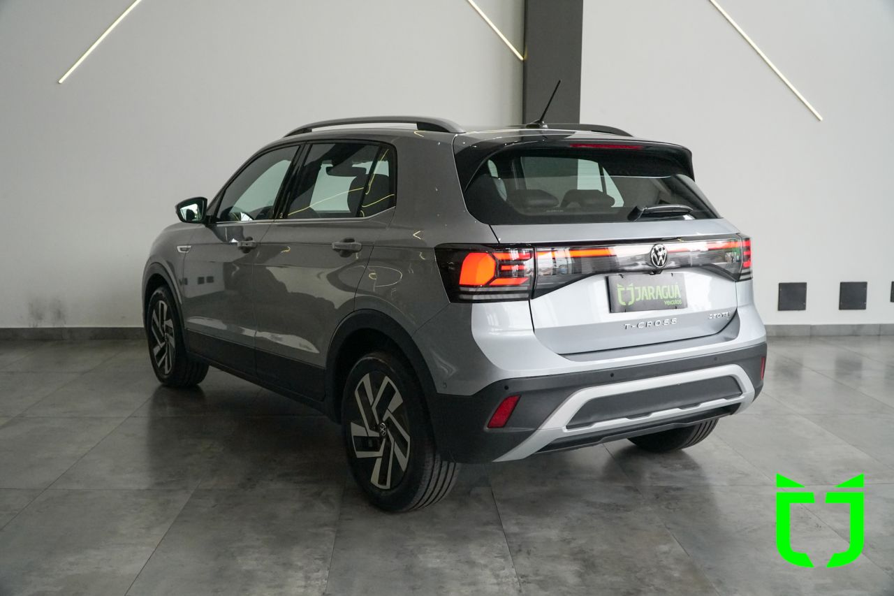 Volkswagen T-Cross 1.4 4P 250 TSI FLEX HIGHLINE AUTOMÁTICO 2025 Prata - foto 4