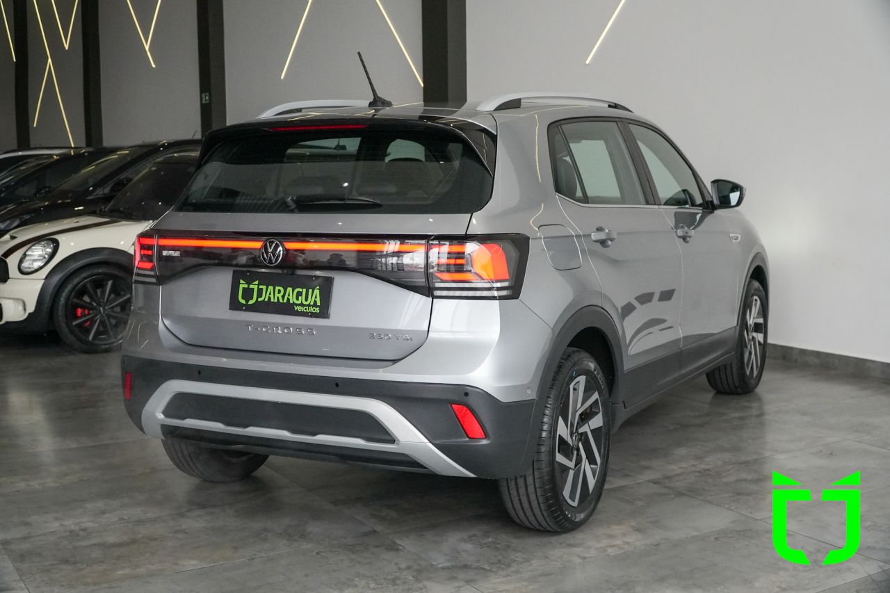 Volkswagen T-Cross 1.4 4P 250 TSI FLEX HIGHLINE AUTOMÁTICO 2025 Prata - foto 6