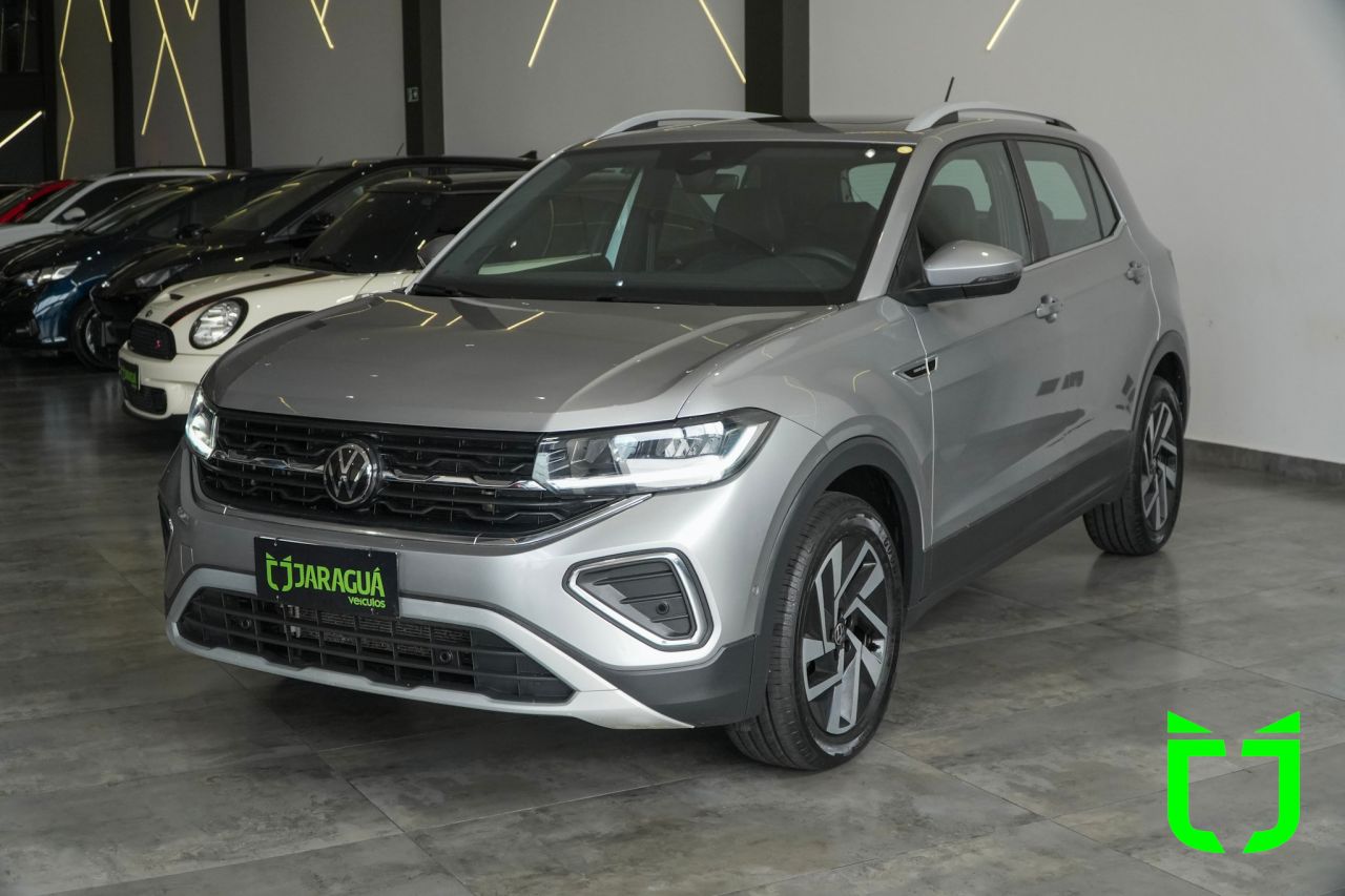 Volkswagen T-Cross 1.4 4P 250 TSI FLEX HIGHLINE AUTOMÁTICO 2025 Prata - foto 3