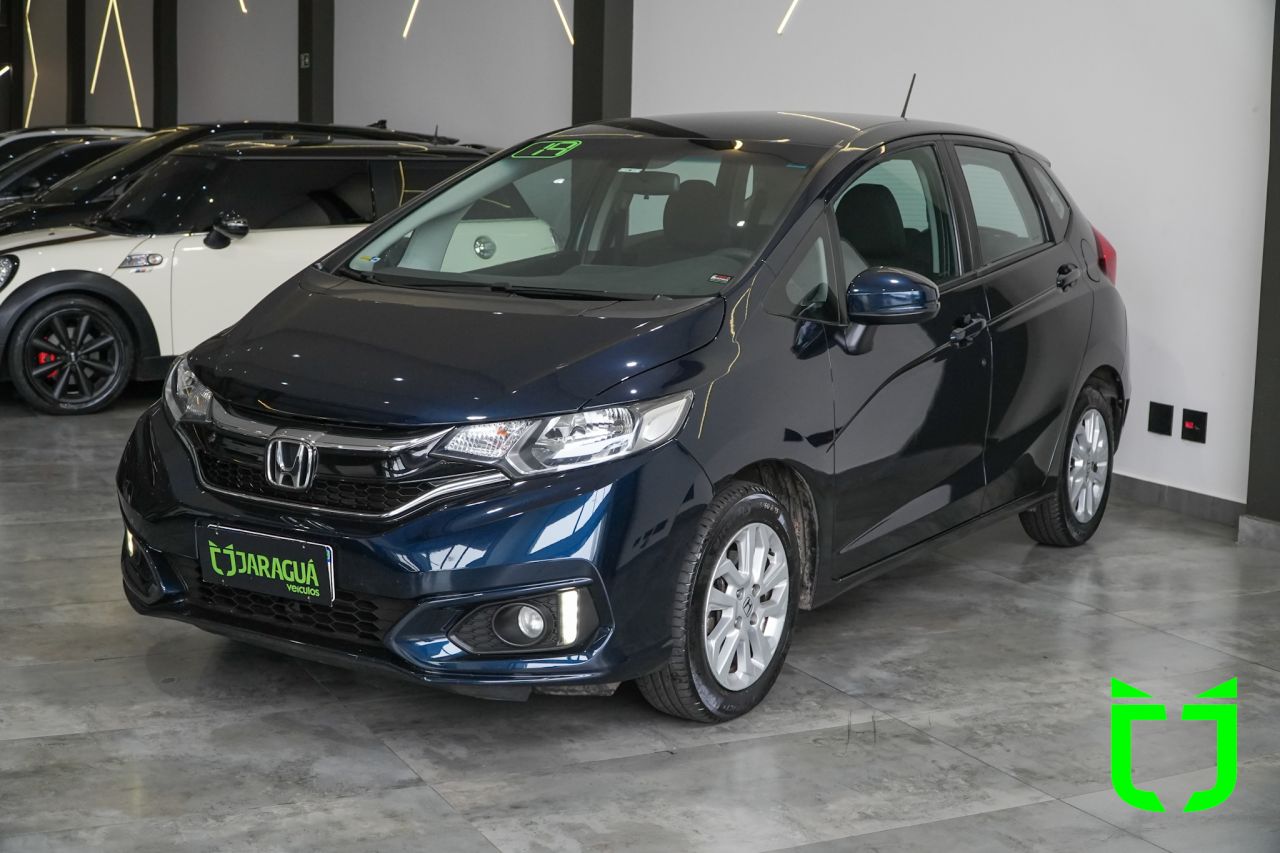 Honda Fit 1.5 16V 4P LX FLEX AUTOMÁTICO 2019 Azul - foto 3