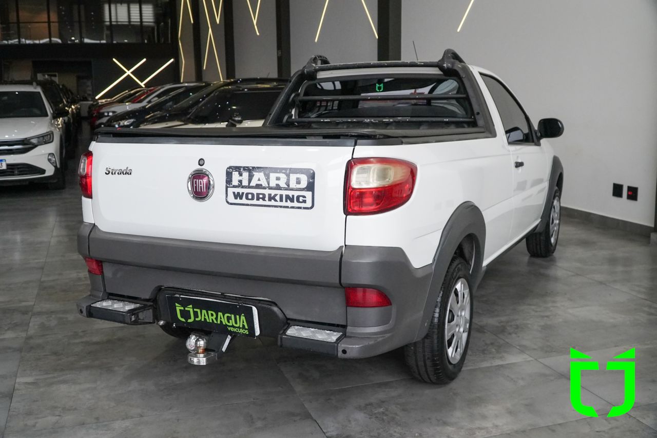 Fiat Strada 1.4 FLEX HARD WORKING CABINE ESTENDIDA 2020 Branco - foto 6