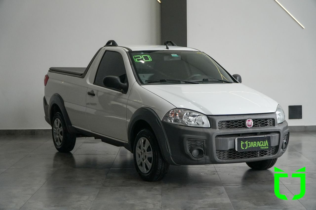 Fiat Strada 1.4 FLEX HARD WORKING CABINE ESTENDIDA 2020 Branco - foto 3