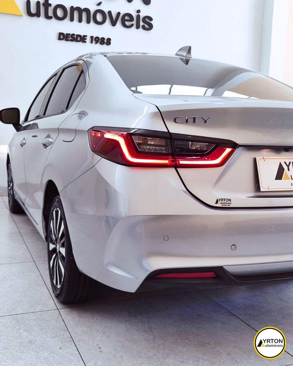 Honda City Sedan 1.5 16v 4p Exl Flex Automático Prata 2026 - Ayrton Automóveis