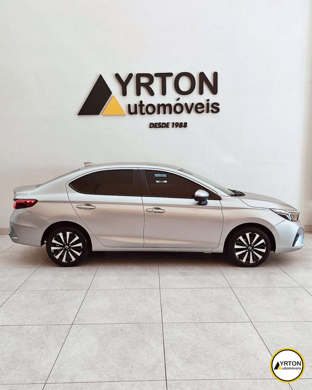 Honda City Sedan 1.5 16v 4p Exl Flex Automático Prata 2026 - Ayrton Automóveis