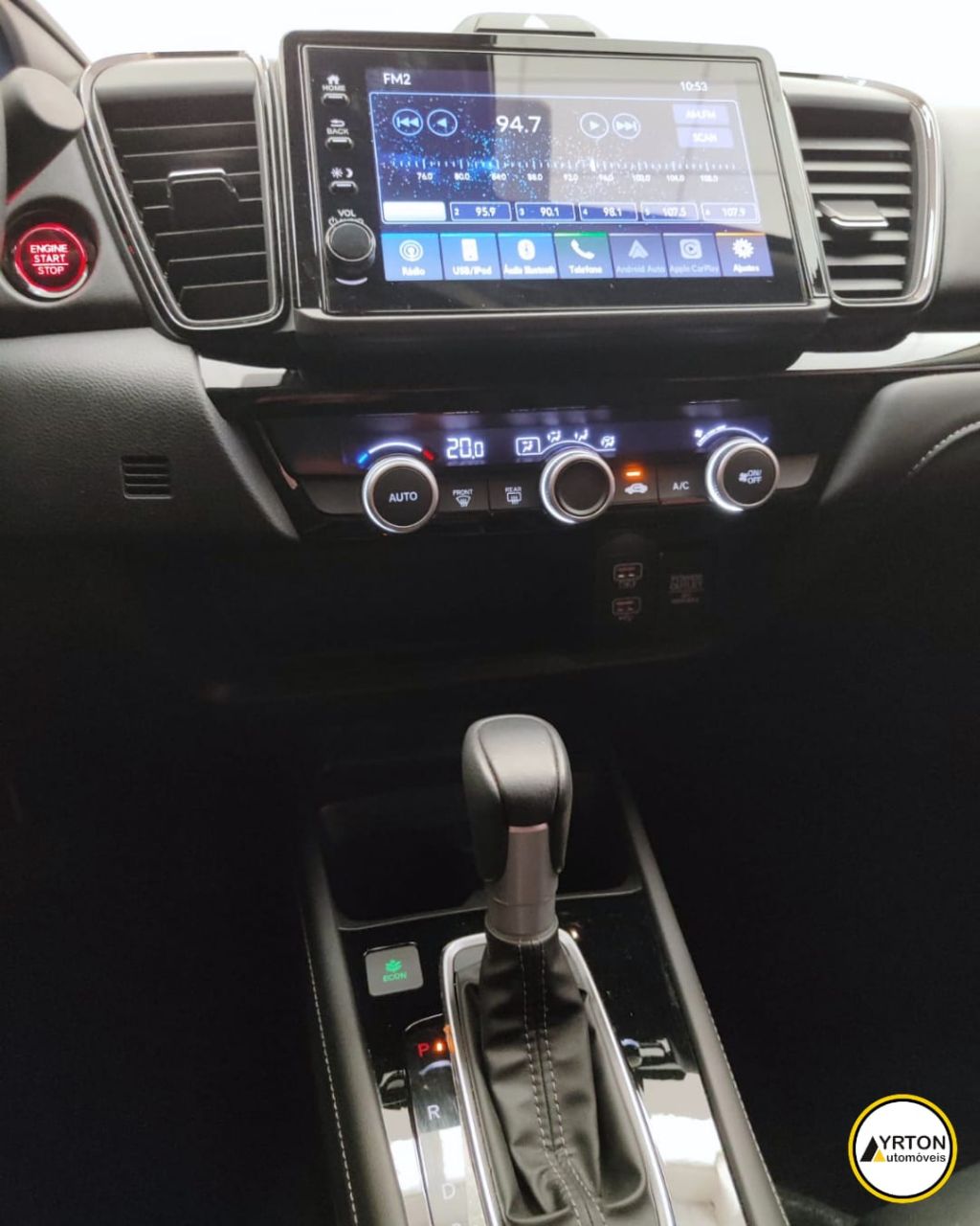 Honda City Sedan 1.5 16v 4p Exl Flex Automático Prata 2026 - Ayrton Automóveis