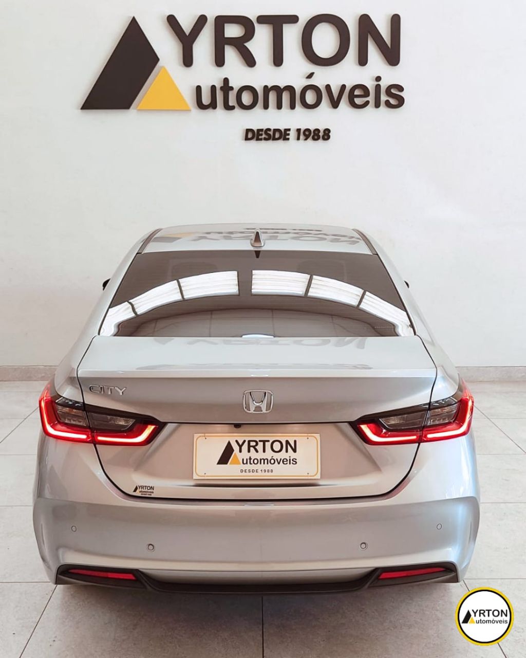 Honda City Sedan 1.5 16v 4p Exl Flex Automático Prata 2026 - Ayrton Automóveis