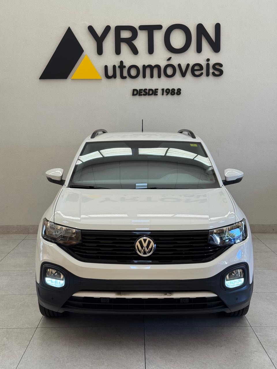 Volkswagen T-cross 1.0 4p 200 Tsi Flex Automático Branco 2021 - Ayrton Automóveis