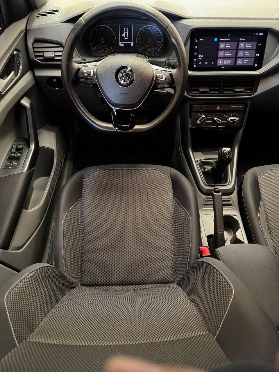 Volkswagen T-cross 1.0 4p 200 Tsi Flex Automático Branco 2021 - Ayrton Automóveis